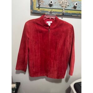 Preston &‎ York Red Suede Jacket
